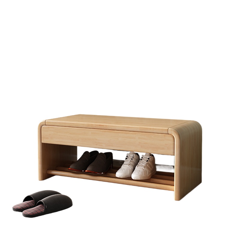 현관용 신발 벤치, 서랍형 수납장이 있는 나무 발받침대 - Muji Home Storage 리뷰 및 가격