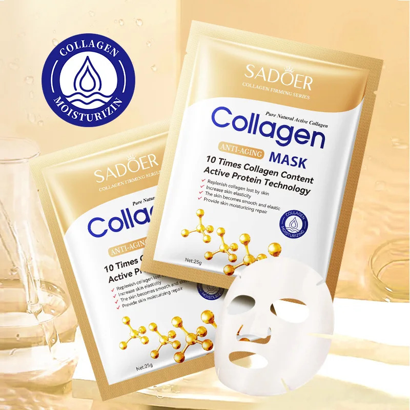 10개입 안티에이징 콜라겐 페이스 시트 마스크 - 보습 - Sheet Mask Collagen 리뷰 및 가격